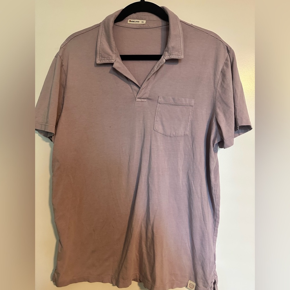 Men’s Marine Layer Pocket Polo size M/L